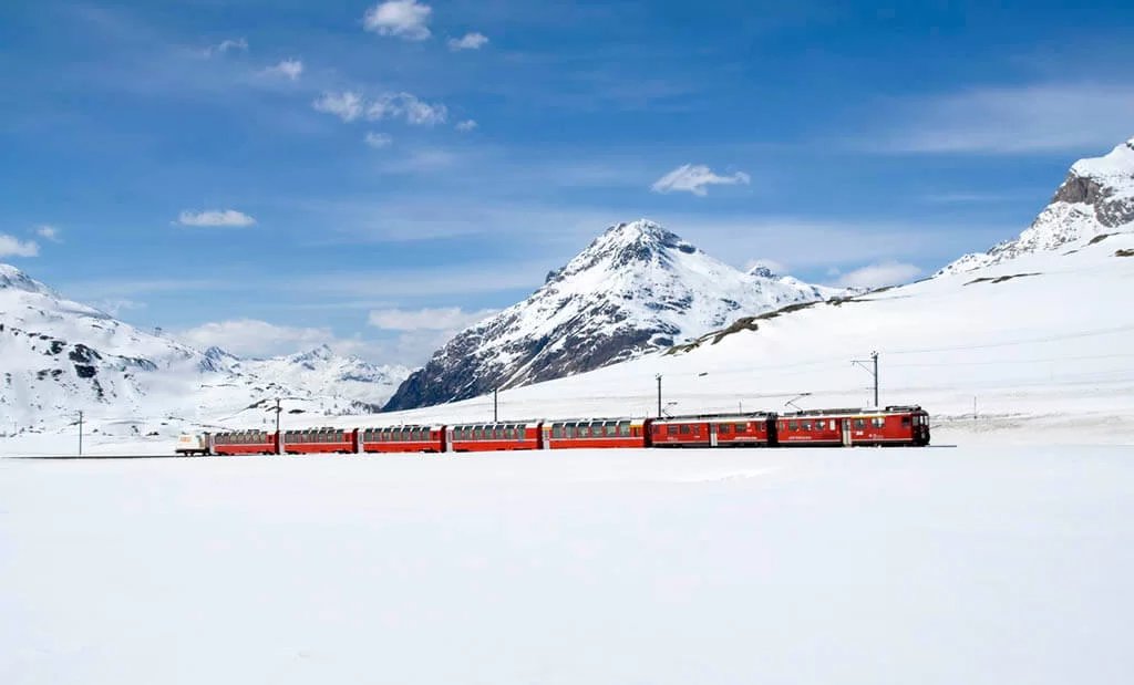 SYLWESTER W SZWAJCARII - BERNINA EXPRESS