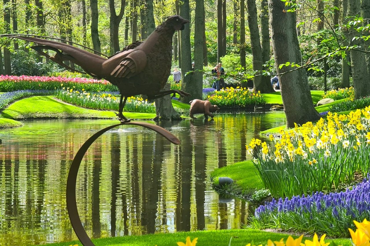 KWITNĄCE OGRODY I AMSTERDAM