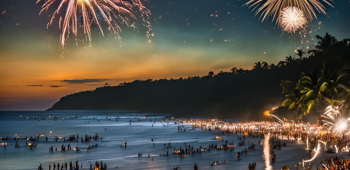 Sylwester na plaży