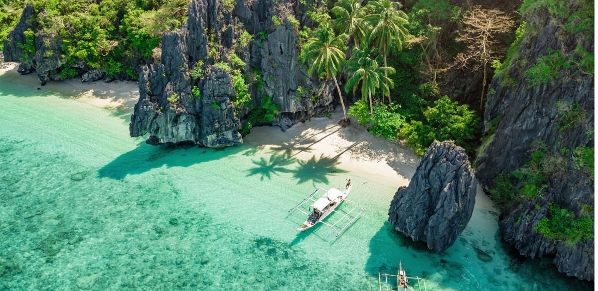 Zdjecie plaży na Filipinach