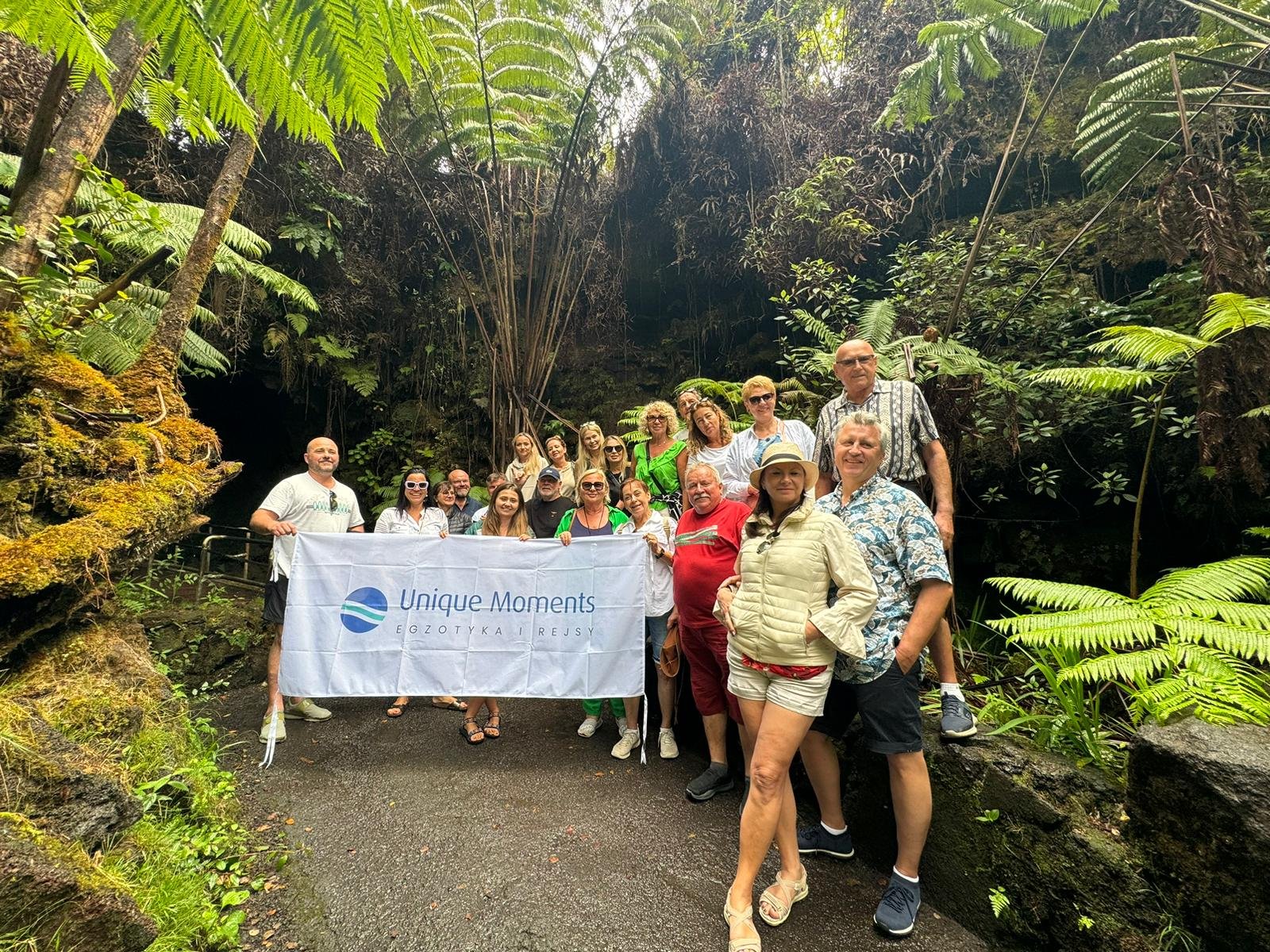 Grupa Unique Moments na wyspie Big Island