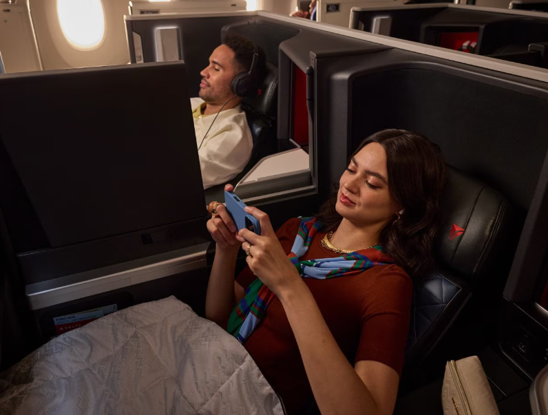 Klasa biznes w liniach lotniczych Delta Airlines